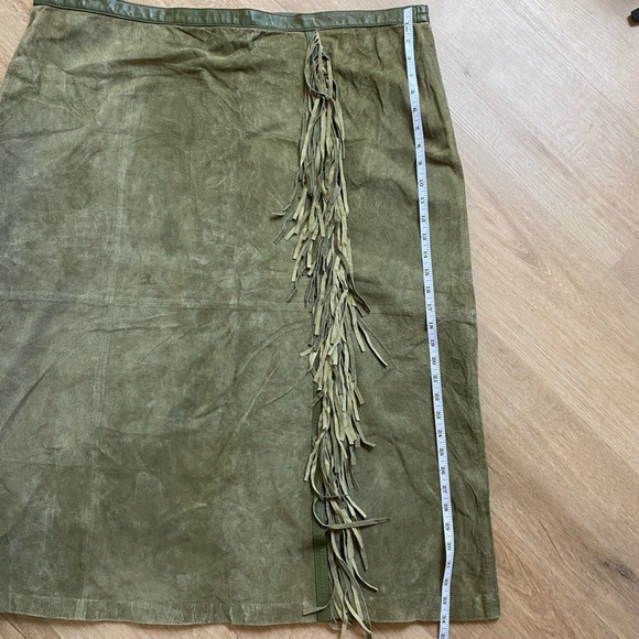 Linea by Louis Dell'Olio Olive Midi Skirt - Picture 12 of 14